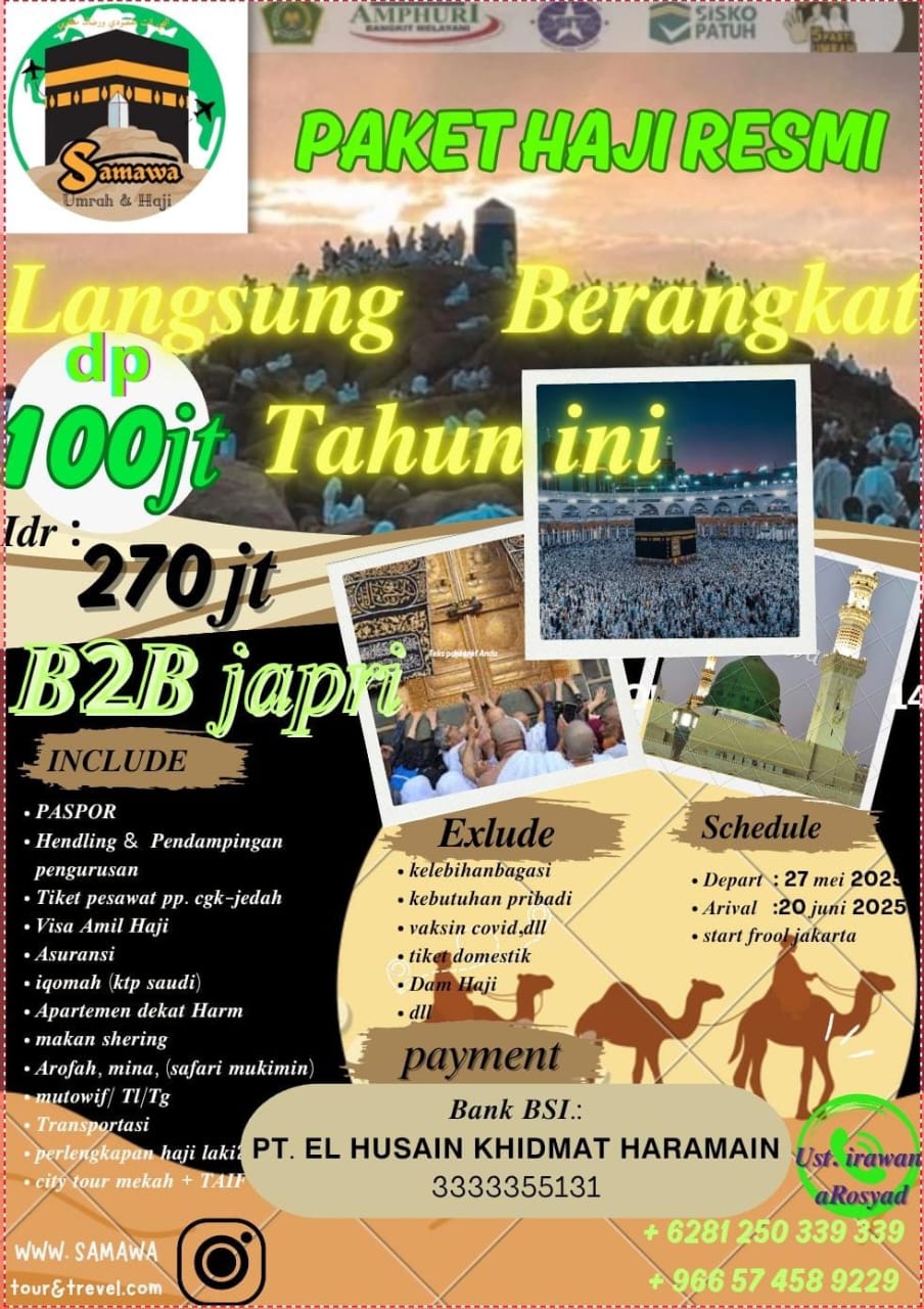 Paket Haji Resmi